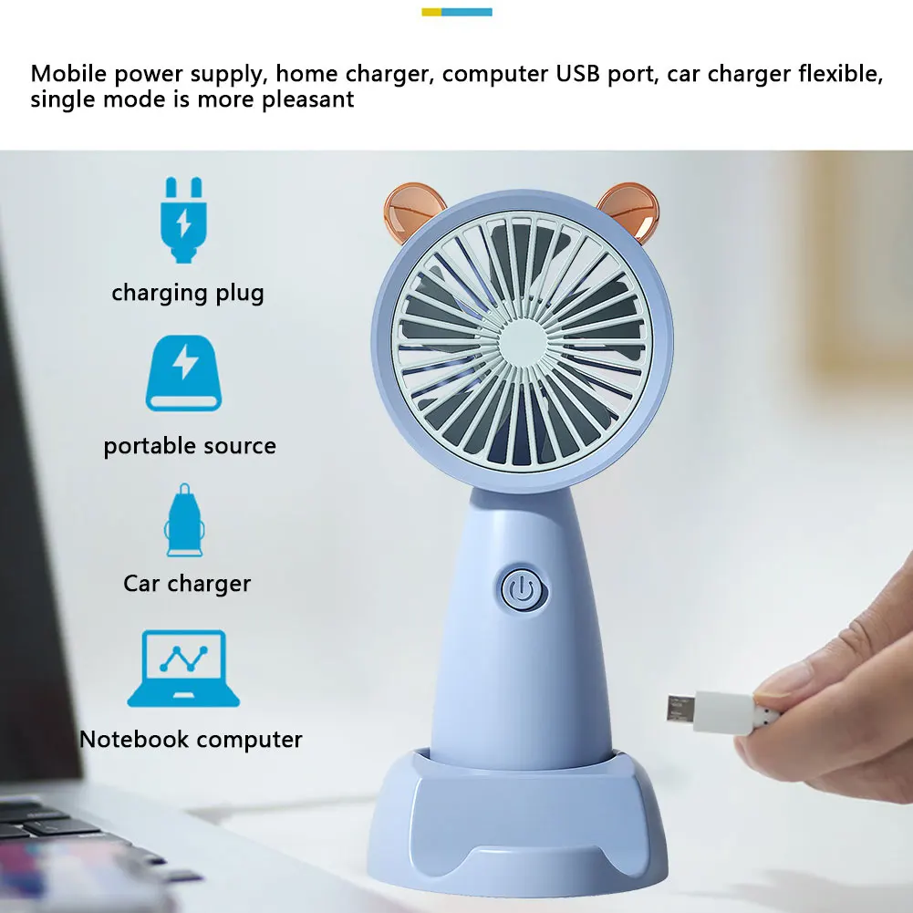 Mini Portable Fan Cute USB Rechargeable Pocket Creative Handheld Cooling Fan Mute 3 Mode for Outdoor Office Home Camping
Mini Portable Fan Cute USB Rechargeable Pocket Creative Handheld Cooling Fan Mute 3 Mode for Outdoor Office Home Camping