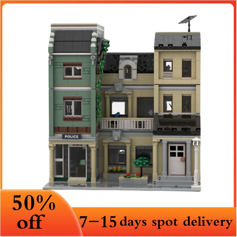 Crooks Crib alt build of Police Station Customized Building Blocks MOC Street View Bricks Assembled Birthday Children Toys Gifts
Crooks Crib alt build of Police Station Customized Building Blocks MOC Street View Bricks Assembled Birthday Children Toys Gifts