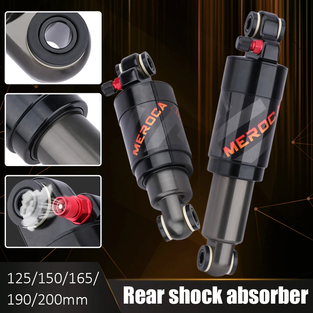 2022 NEW Bike Air Rear Shock Absorber Bicycle Alloy Rear Shock 125/150/165/190/200MM For Mountain Bikes Scooters Cycling Parts
2022 NEW Bike Air Rear Shock Absorber Bicycle Alloy Rear Shock 125/150/165/190/200MM For Mountain Bikes Scooters Cycling Parts