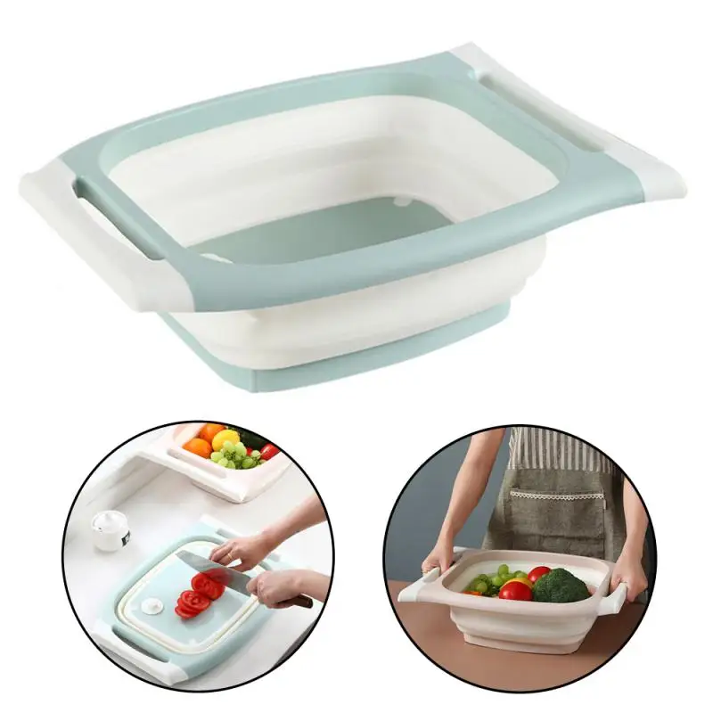 Folding Cutting Board Wash Basin Portable Sink Drain Basket Vegetables Fruits Storage Travel Camp Kitchen Accessories
Folding Cutting Board Wash Basin Portable Sink Drain Basket Vegetables Fruits Storage Travel Camp Kitchen Accessories