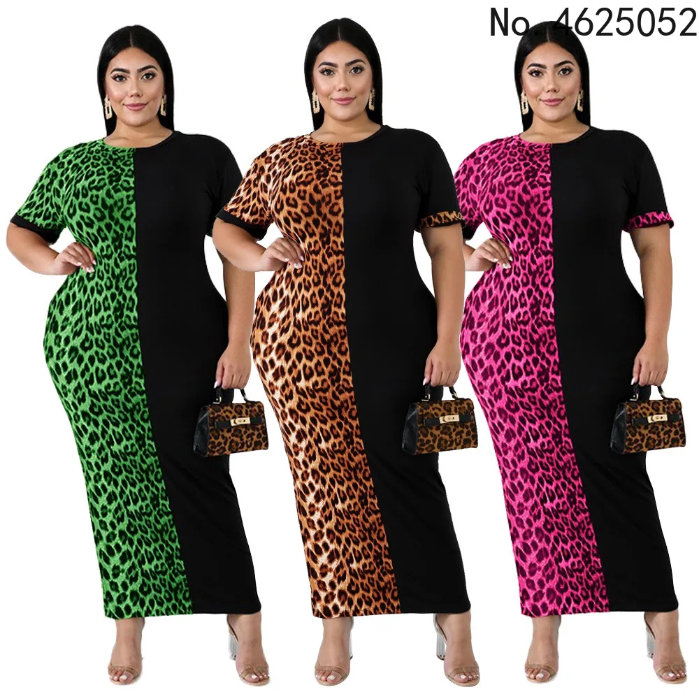Африканские платья для женщин, летнее сексуальное Африканское платье с круглым вырезом, коротким рукавом и леопардовым принтом, длинное пл...
Африканские платья для женщин, летнее сексуальное Африканское платье с круглым вырезом, коротким рукавом и леопардовым принтом, длинное пл...