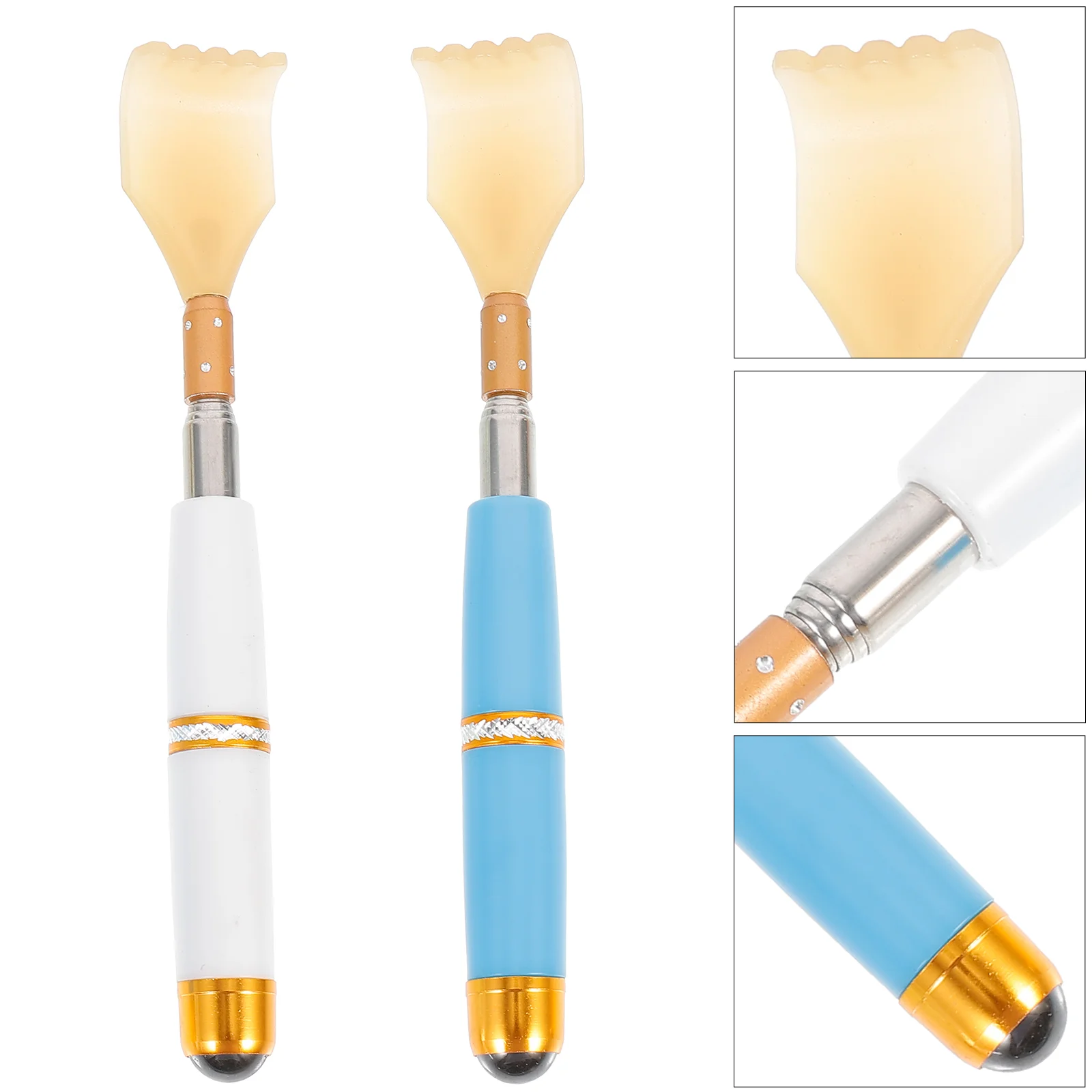 2pcs Multifunction Stretch Back Scratcher Stainless Steel Back Scratching Tools
2pcs Multifunction Stretch Back Scratcher Stainless Steel Back Scratching Tools