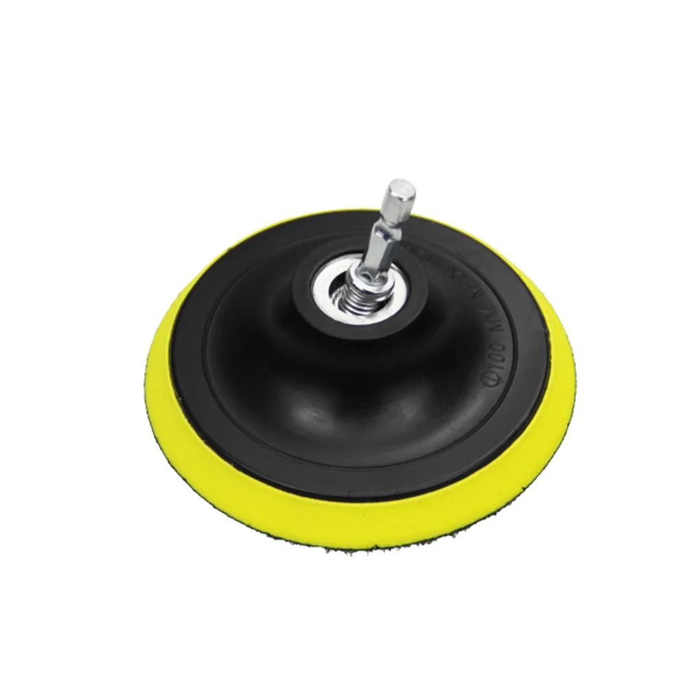 4 Inch 100mm Hook And Loop Buffing Pad Rotary Backing Pad With M10 Drill Adapter Polyurethane Drill Sanding Pad For Sanding Disc
4 Inch 100mm Hook And Loop Buffing Pad Rotary Backing Pad With M10 Drill Adapter Polyurethane Drill Sanding Pad For Sanding Disc