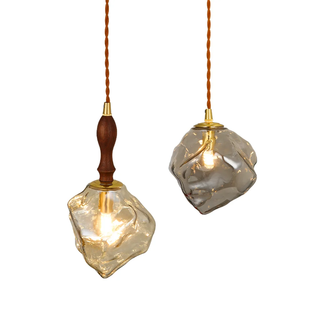 Creative Modern LED Pendant Lamp Brass Walnut Wood Glass Fixture For Dining Room Antique Loft Hanging Light Home Decor Lighting
Creative Modern LED Pendant Lamp Brass Walnut Wood Glass Fixture For Dining Room Antique Loft Hanging Light Home Decor Lighting
