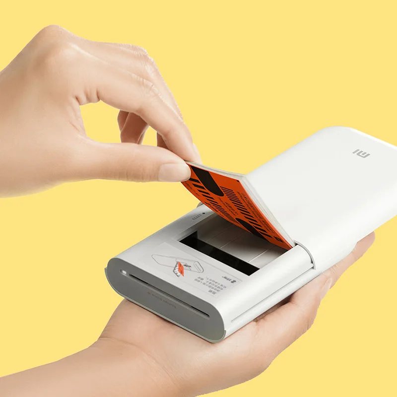Портативный карманный мини-фотопринтер Xiaomi Mi Mijia ZINK 300 DPI бумага самоклеящаяся