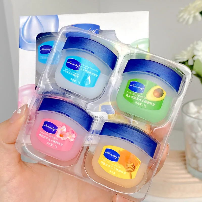 4PCS Lip Balm Moisturizing Hydrating Lip Mask Men and Women Repair Lip Care Anti-chapped Original Flavor Cherry Blossom Makeup
4PCS Lip Balm Moisturizing Hydrating Lip Mask Men and Women Repair Lip Care Anti-chapped Original Flavor Cherry Blossom Makeup