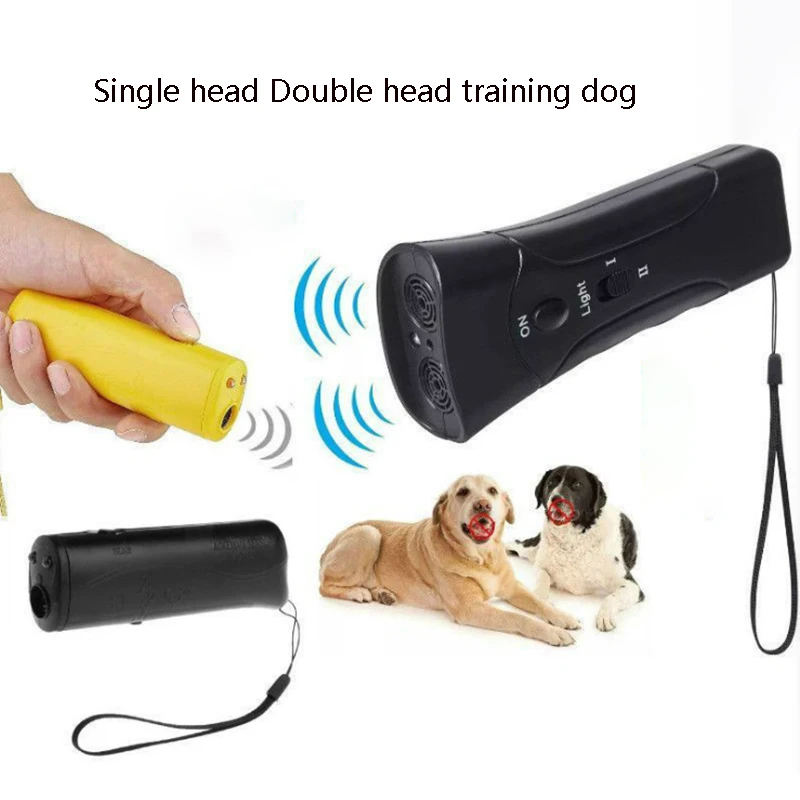 

Stop Dog With Electric Behavior Without Anti Aids Shocker Ultrasonic Repeller Battery Barking Pet Training Adapter Dogs