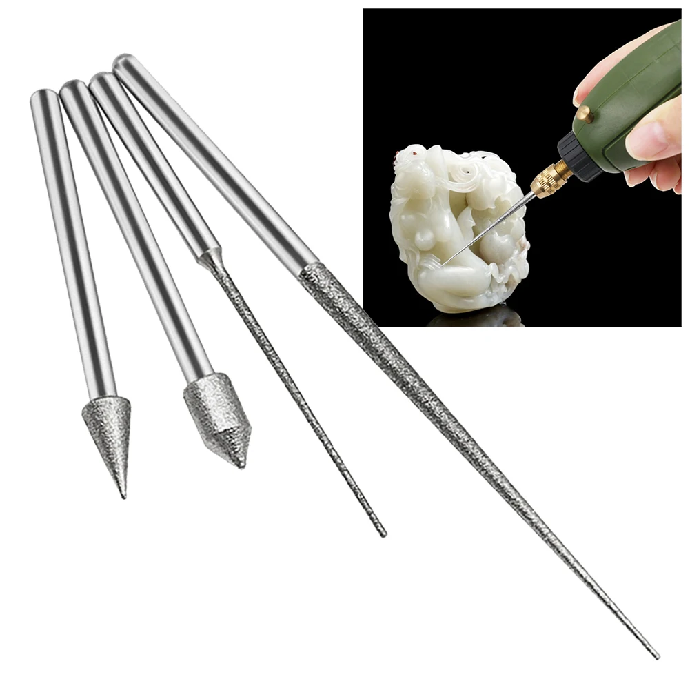 Drilling Carving Needle 3mm Hand Drill Drill Shank Carving Needle Electroplating Engraving Drilling Carving Tool Grinding Rods
Drilling Carving Needle 3mm Hand Drill Drill Shank Carving Needle Electroplating Engraving Drilling Carving Tool Grinding Rods