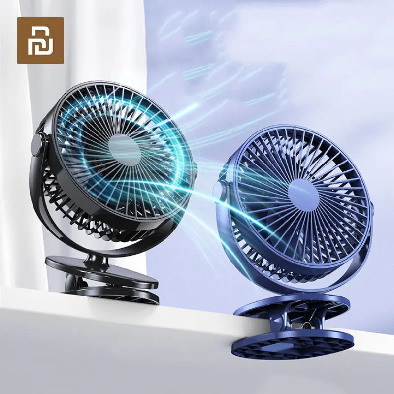 Youpin Mini Clip-on Fan Wireless Handheld Clip Fan USB Rechargeable Ultra-quiet High Quality Cooling Portable Desktop Fan
Youpin Mini Clip-on Fan Wireless Handheld Clip Fan USB Rechargeable Ultra-quiet High Quality Cooling Portable Desktop Fan