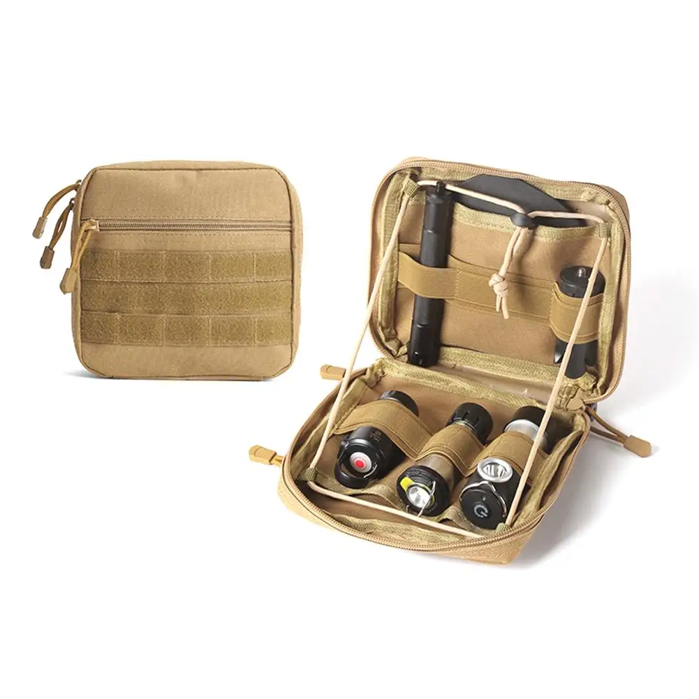 Multifunction Outdoor Tool Storage Bag Double Layer Luminaire Storage Bag Utility Pouch Emergency Medical Bag for Hiking Outdoor 
Multifunction Outdoor Tool Storage Bag Double Layer Luminaire Storage Bag Utility Pouch Emergency Medical Bag for Hiking Outdoor