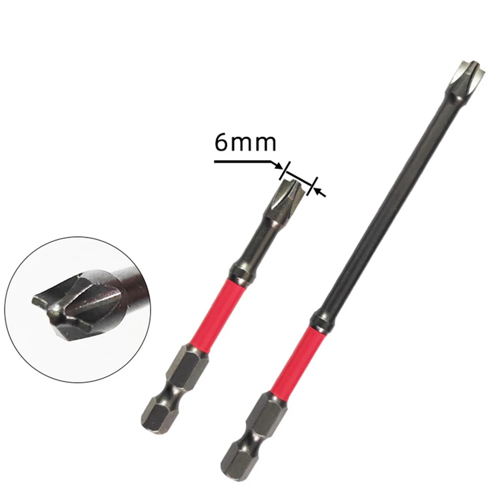 6pcs 65/110mm Magnetic Special Cross Screwdriver Bit Nutdrivers For Socket Switch Electrician Power Tool Batch Head FPH2
6pcs 65/110mm Magnetic Special Cross Screwdriver Bit Nutdrivers For Socket Switch Electrician Power Tool Batch Head FPH2