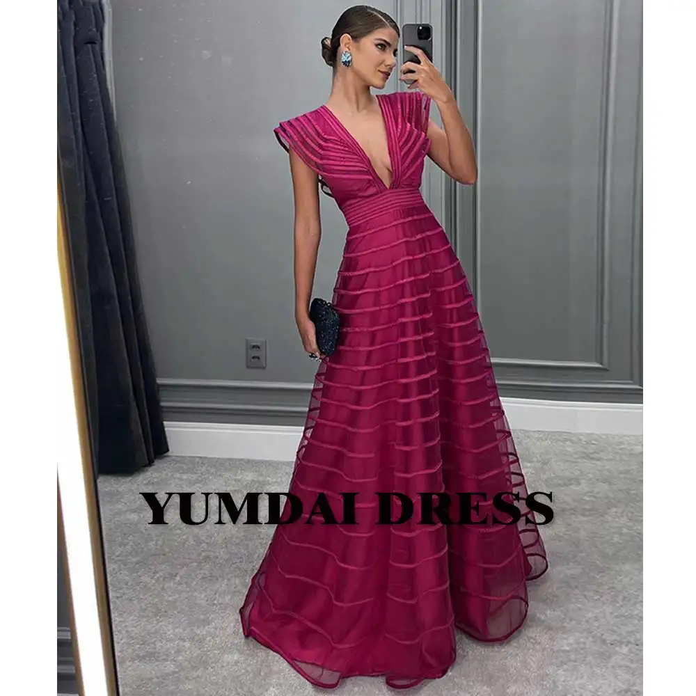 YUMDAI Luxury Dubai Red Dress Deep V-neck A-line Ball Evening Dress 2023 Long Sleeveless Mexican Bar Mitzvah Tulle Princess Gown
YUMDAI Luxury Dubai Red Dress Deep V-neck A-line Ball Evening Dress 2023 Long Sleeveless Mexican Bar Mitzvah Tulle Princess Gown
