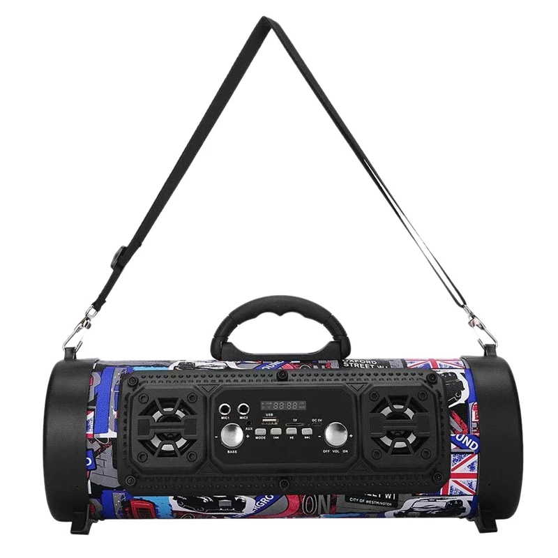 Multifunctional Bluetooth Outdoor Portable Speaker 20W Subwoofer Suitable for Outdoor Parties
Multifunctional Bluetooth Outdoor Portable Speaker 20W Subwoofer Suitable for Outdoor Parties