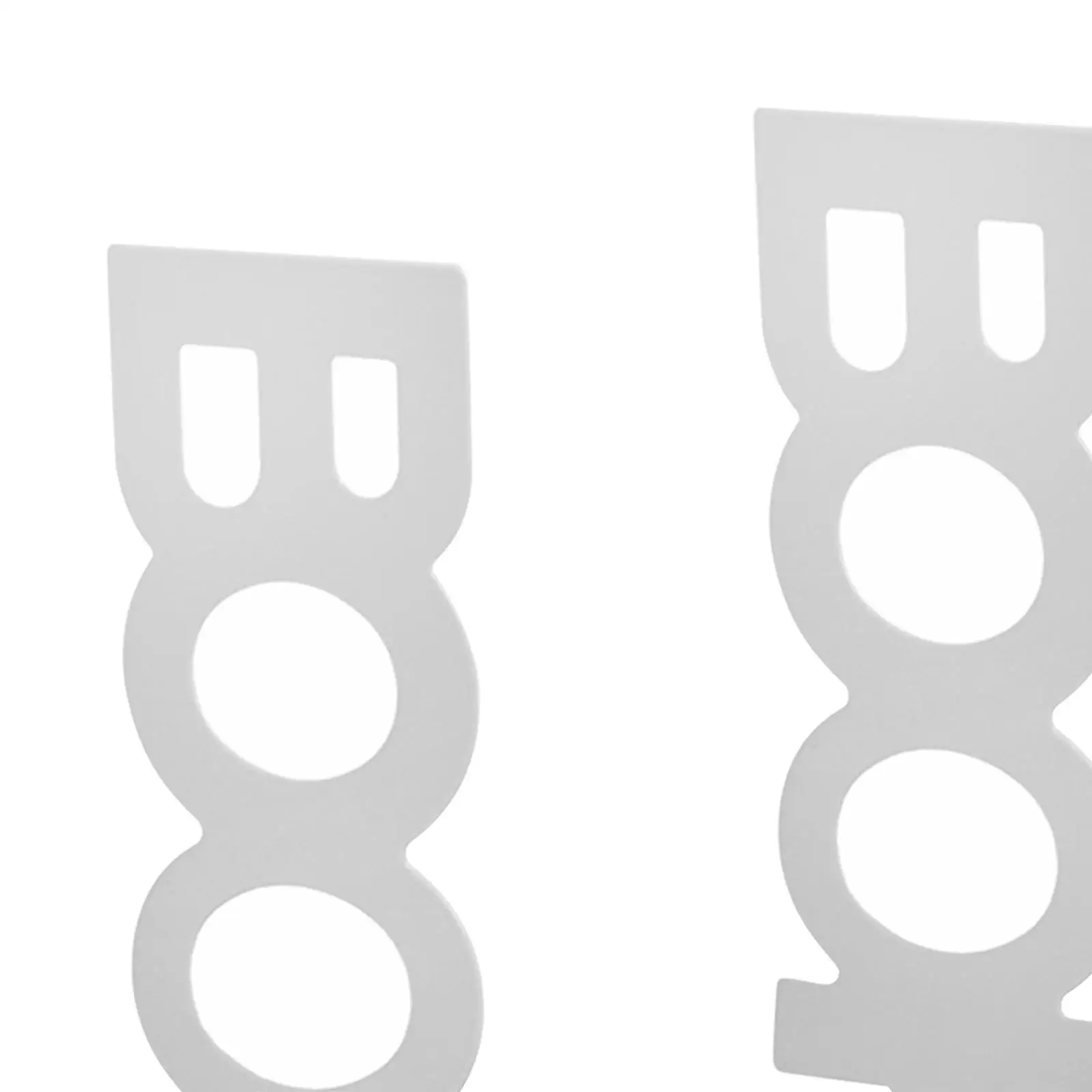 2 Pieces Metal Bookends Non Skid Book Stoppers for Stationery Desk School
2 Pieces Metal Bookends Non Skid Book Stoppers for Stationery Desk School