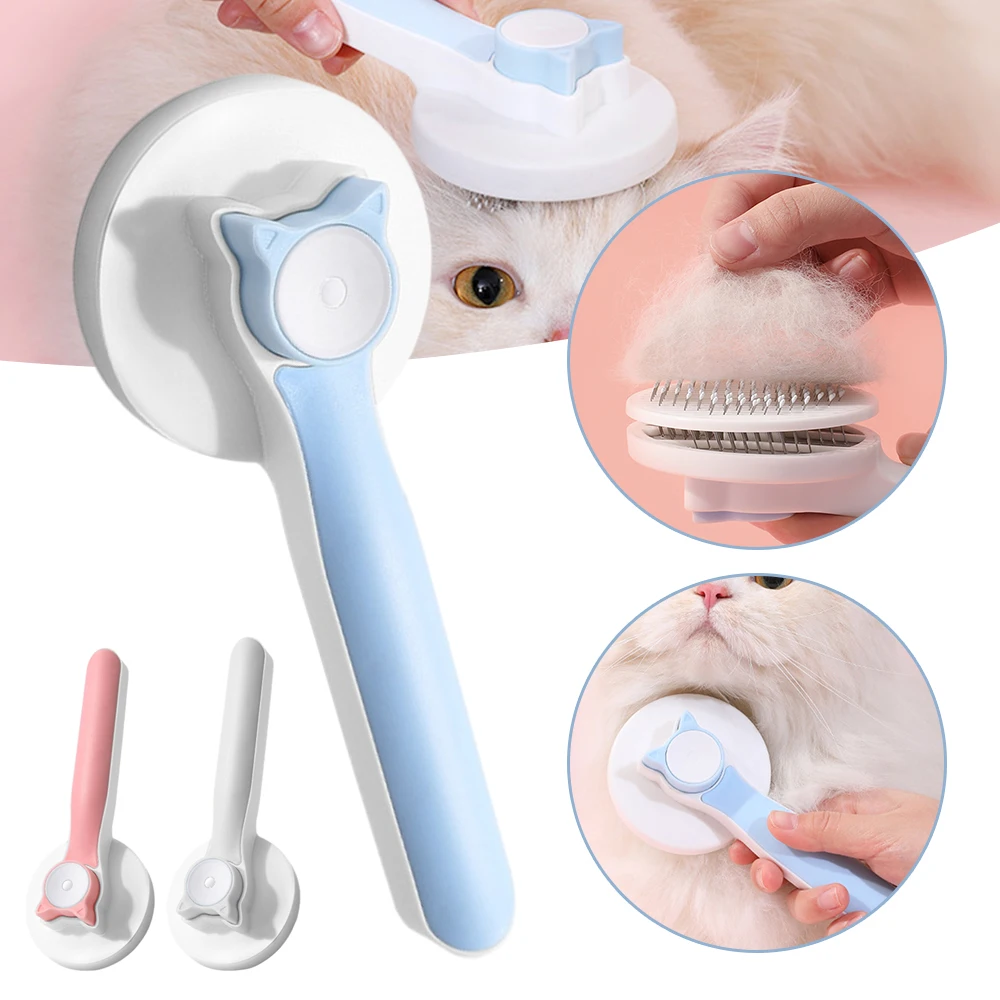 Cat Grooming Brush for Shedding and Grooming Removes Loose Undercoat Self Cleaning Massage Slip Resistant Handle FPing
Cat Grooming Brush for Shedding and Grooming Removes Loose Undercoat Self Cleaning Massage Slip Resistant Handle FPing