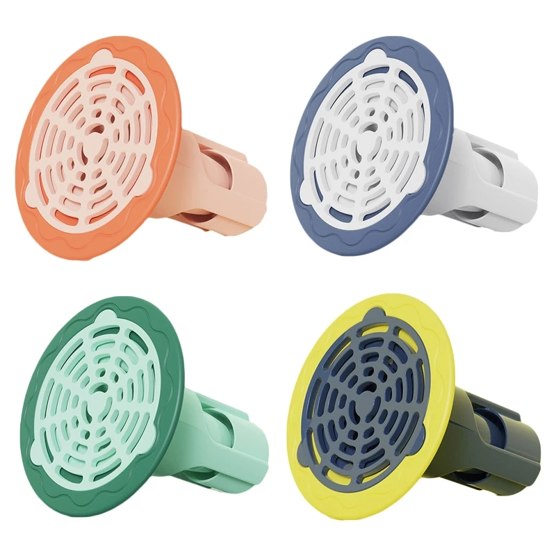 

Hair Catcher Durable Silicone Hair Stopper Shower Drain Covers Easy to Install and Clean Suit for Bathroom Bathtub