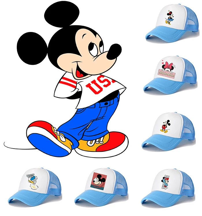 Anime Cartoon Children's Baseball Cap Disney Mickey Series Comfortable Outdoor Shade Beach Cute Quick-drying Mesh Breathable
Anime Cartoon Children's Baseball Cap Disney Mickey Series Comfortable Outdoor Shade Beach Cute Quick-drying Mesh Breathable