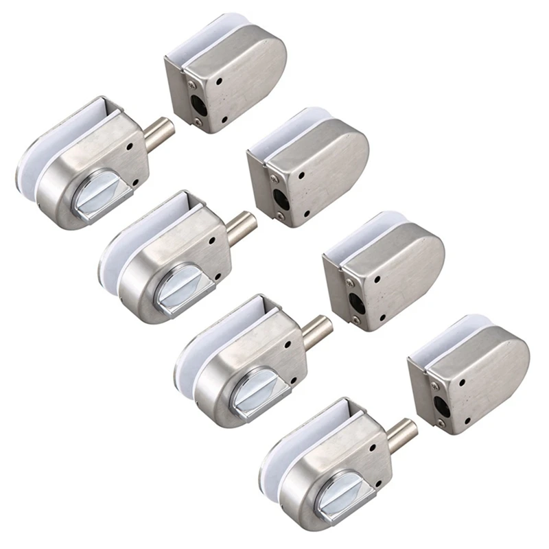 4X Stainless Steel,Glass Door Latches Lock/Bolt,138A ,Without Drilling,For Double Glass Door, Frameless Glass Door
4X Stainless Steel,Glass Door Latches Lock/Bolt,138A ,Without Drilling,For Double Glass Door, Frameless Glass Door