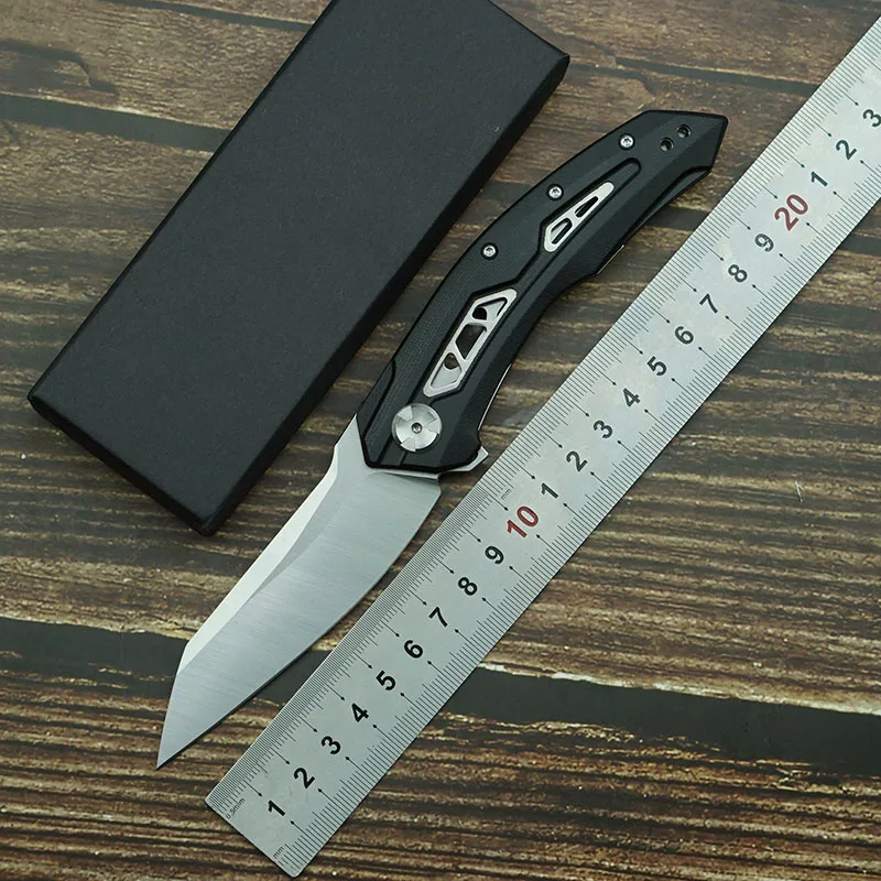 LEMIFSHE new ZT0762 folding knife Real 9CR18MOV blade G10 handle Outdoor camping survival hunting kitchen versatile EDC tool
LEMIFSHE new ZT0762 folding knife Real 9CR18MOV blade G10 handle Outdoor camping survival hunting kitchen versatile EDC tool