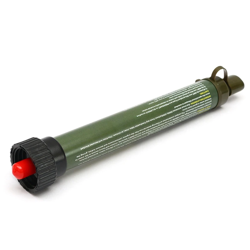 Outdoor Water Purifier Survival Multifunction Water Purification Straw Camping Hiking Portable Water Filter
Outdoor Water Purifier Survival Multifunction Water Purification Straw Camping Hiking Portable Water Filter