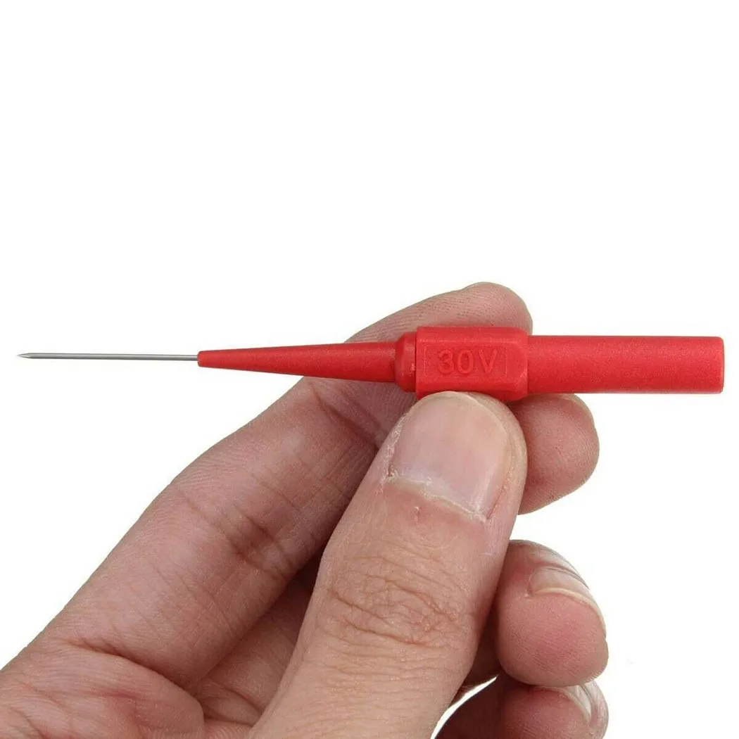 2/10 Pcs 0.7mm Thick Probe Multimeter Pen Test Needle Bag Packaging For Digital Multimeter Multi Meter Tester Lead Probe
2/10 Pcs 0.7mm Thick Probe Multimeter Pen Test Needle Bag Packaging For Digital Multimeter Multi Meter Tester Lead Probe