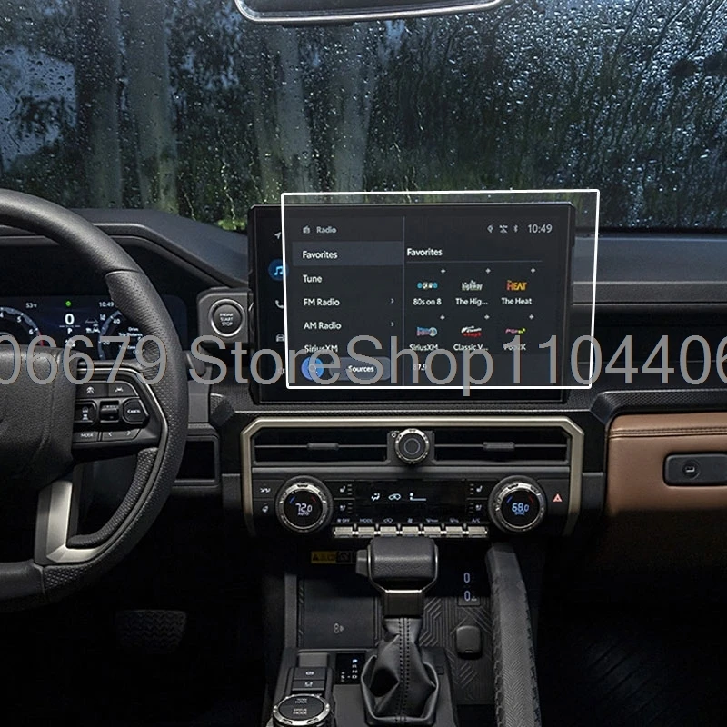 Защитная пленка для экрана, закаленное стекло для Toyota Tundra/Toyota Sequoia 2023 2024 2025 14 дюймов, GPS-навигация, пленка против царапин
Защитная пленка для экрана, закаленное стекло для Toyota Tundra/Toyota Sequoia 2023 2024 2025 14 дюймов, GPS-навигация, пленка против царапин