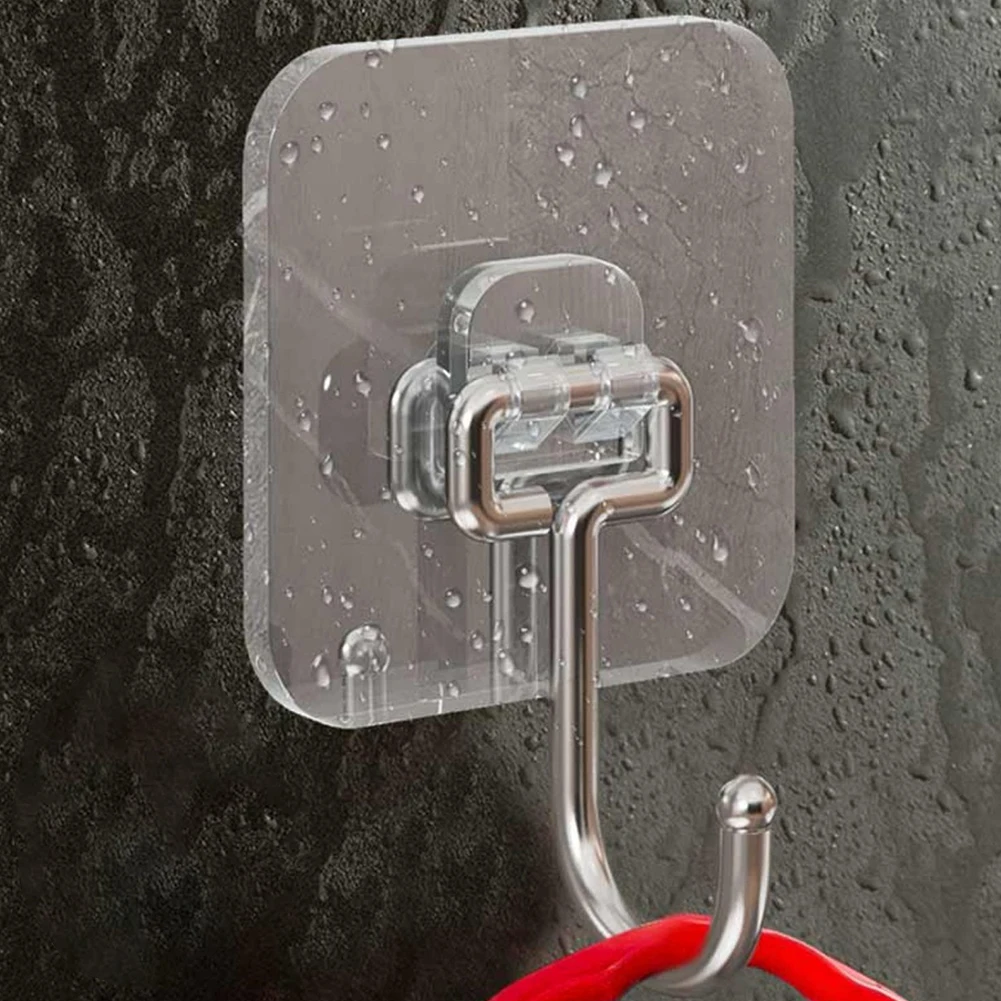 30PCS Transparent Hooks PP Self-Adhesive Non-marking Nail-free Hooks Kitchen Bathroom Door Wall Hanging Holder
30PCS Transparent Hooks PP Self-Adhesive Non-marking Nail-free Hooks Kitchen Bathroom Door Wall Hanging Holder