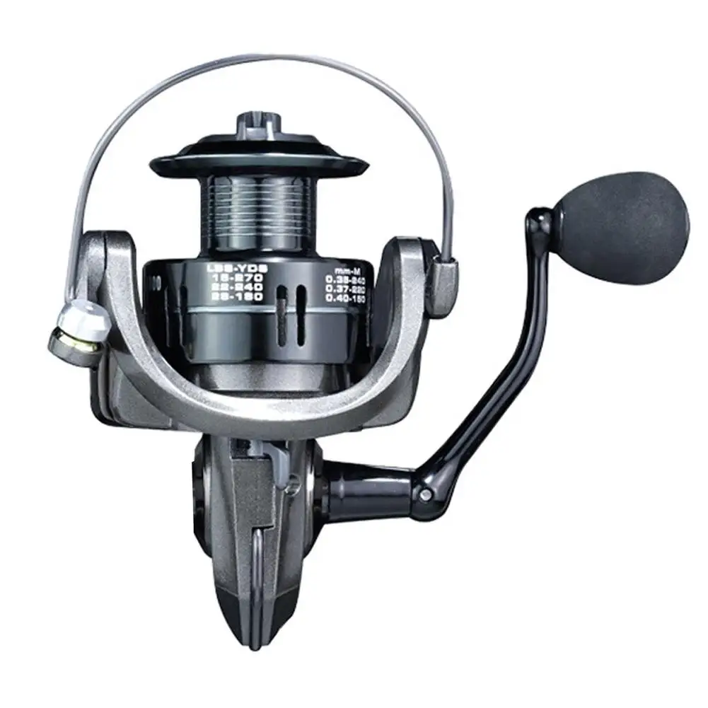 Спиннинговая катушка, макс. нагрузка 12 кг, передаточное число 5,0: 1, 12 + 1 шарикоподшипник, длинная Рыболовная катушка для забрасывания для мор...
Спиннинговая катушка, макс. нагрузка 12 кг, передаточное число 5,0: 1, 12 + 1 шарикоподшипник, длинная Рыболовная катушка для забрасывания для мор...