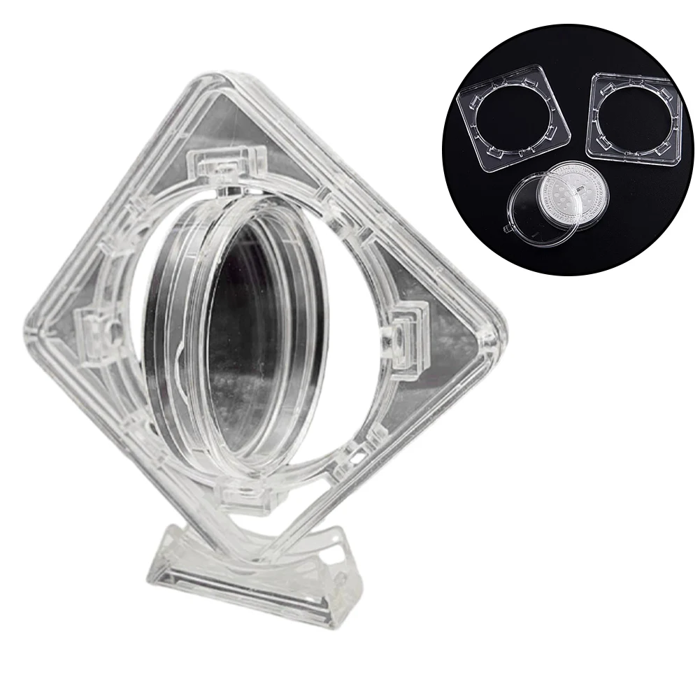 Coin Display Stand For 4cm Coin Acrylic Box Commemorative Coin Gift Decoration Multifunction Coin Showing Stand Holder
Coin Display Stand For 4cm Coin Acrylic Box Commemorative Coin Gift Decoration Multifunction Coin Showing Stand Holder