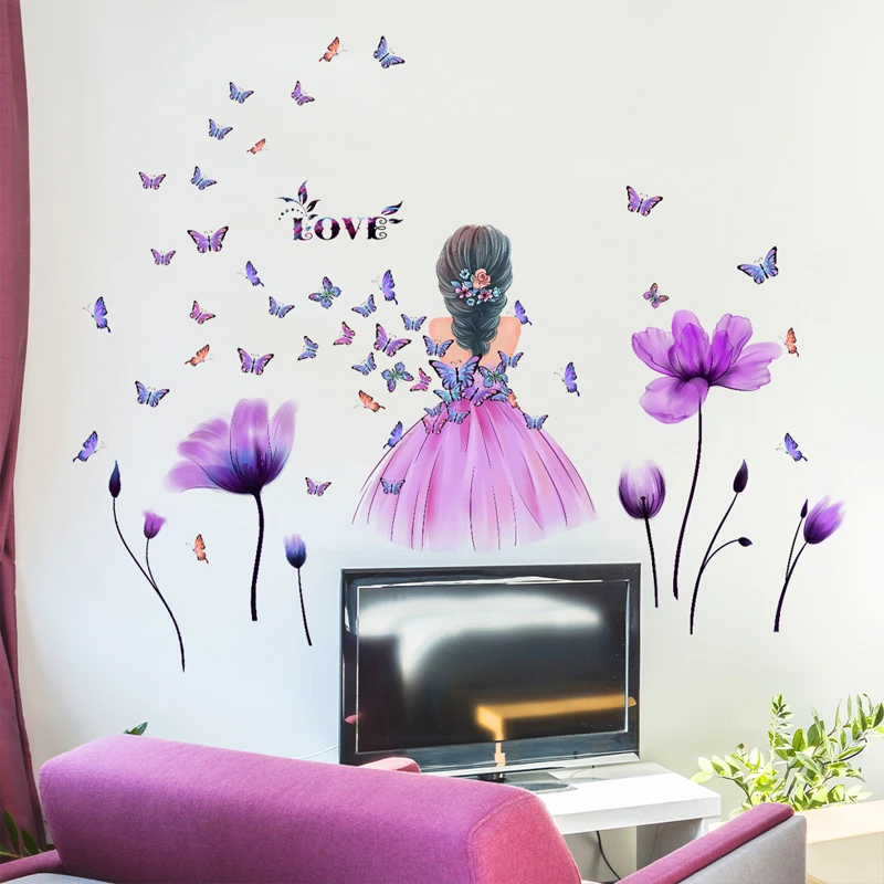 4 Tulip Butterfly Figures PVC Stickers with a Wall Length of 160cm Self-Adhesive Detachable Waterproof Suitable for Advanced
4 Tulip Butterfly Figures PVC Stickers with a Wall Length of 160cm Self-Adhesive Detachable Waterproof Suitable for Advanced