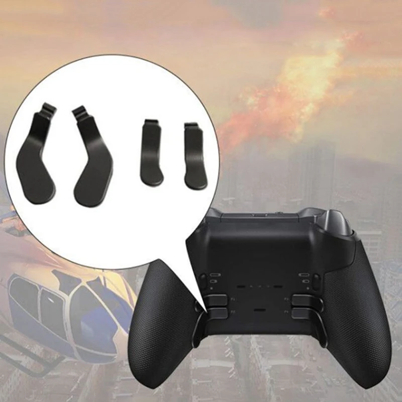4PCS High Precision Button Paddles Replaced Parts For XBOX-ONE 2 Controller Trigger Locks Handle Paddles
4PCS High Precision Button Paddles Replaced Parts For XBOX-ONE 2 Controller Trigger Locks Handle Paddles
