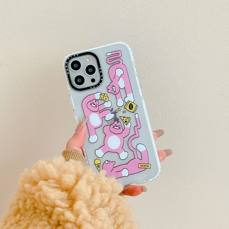Korea Cute Cartoon Anime Pink Rabbit Clear Phone Case For iPhone 11 12 13 Pro Mini Xs Max X Xr 7 8 Puls SE Soft TPU Back Cover
Korea Cute Cartoon Anime Pink Rabbit Clear Phone Case For iPhone 11 12 13 Pro Mini Xs Max X Xr 7 8 Puls SE Soft TPU Back Cover