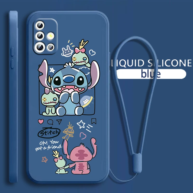 Stitch Lilo Cute For Samsung Galaxy A71 A51 A81 A91 A41 A31 A21S A11 A01 A50 A30 A20S Liquid Rope Phone Case Coque Capa Fundas
Stitch Lilo Cute For Samsung Galaxy A71 A51 A81 A91 A41 A31 A21S A11 A01 A50 A30 A20S Liquid Rope Phone Case Coque Capa Fundas