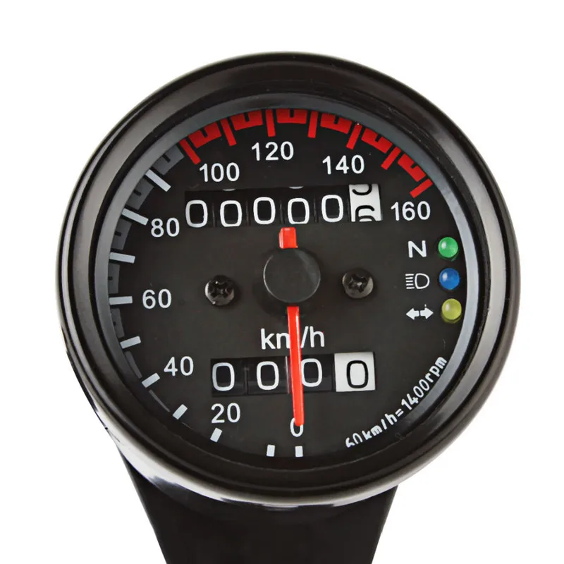 Motorcycle Speedometer Odometer 12V Universal Motorcycle Dual Speed Meter with LED Indicator Speedometer Motorcycle
Motorcycle Speedometer Odometer 12V Universal Motorcycle Dual Speed Meter with LED Indicator Speedometer Motorcycle