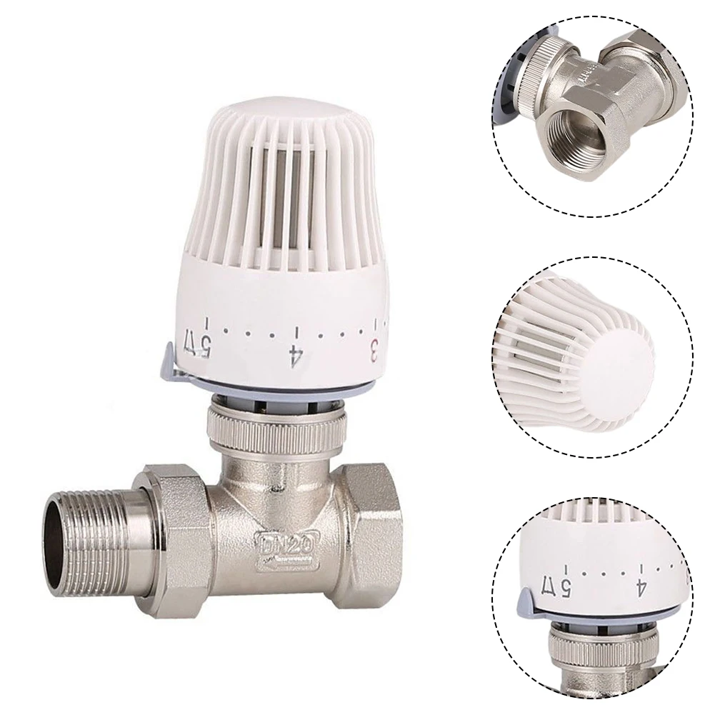 Valve Body Controller Thermostatic Radiator Valve Brass DN20 Floor Heating System Thermal Radiator Thermost RTL Valve
Valve Body Controller Thermostatic Radiator Valve Brass DN20 Floor Heating System Thermal Radiator Thermost RTL Valve