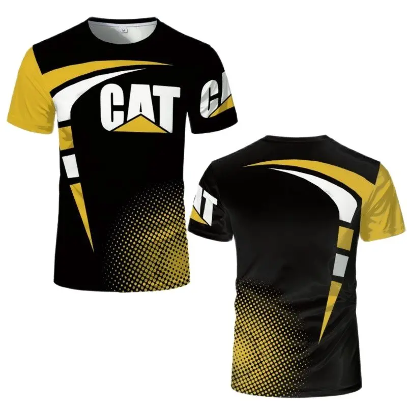 2023 Summer Caterpillar T-shirt CAT Excavator 3D Print Street Wear Men's Sports Fashion Super Round O Neck T-shirt Mens Clothes
2023 Summer Caterpillar T-shirt CAT Excavator 3D Print Street Wear Men's Sports Fashion Super Round O Neck T-shirt Mens Clothes