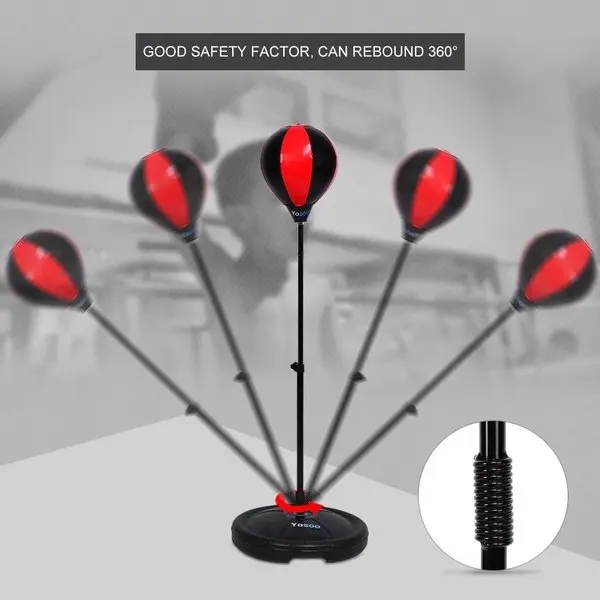 New Kids Teenagers Speed Boxing Sports Set with Glove Fighting Punching Ball Bag, Perfect for Kids Soccer Ball Practice.
New Kids Teenagers Speed Boxing Sports Set with Glove Fighting Punching Ball Bag, Perfect for Kids Soccer Ball Practice.