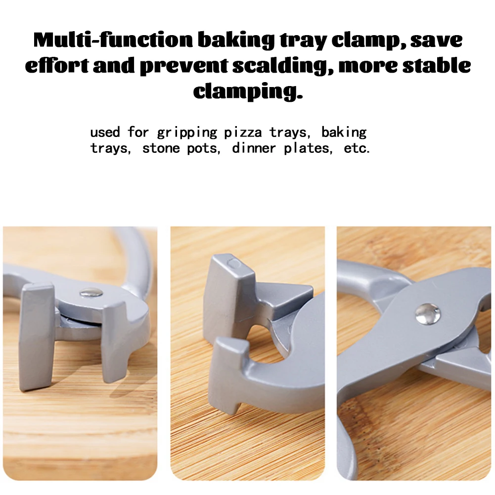 Pizza Pan Gripper Baking Tray Clamp For Lifting Hot Plate Lightweight Pizza Pan Gripper Aluminum Alloy Baking Tray Clamp
Pizza Pan Gripper Baking Tray Clamp For Lifting Hot Plate Lightweight Pizza Pan Gripper Aluminum Alloy Baking Tray Clamp