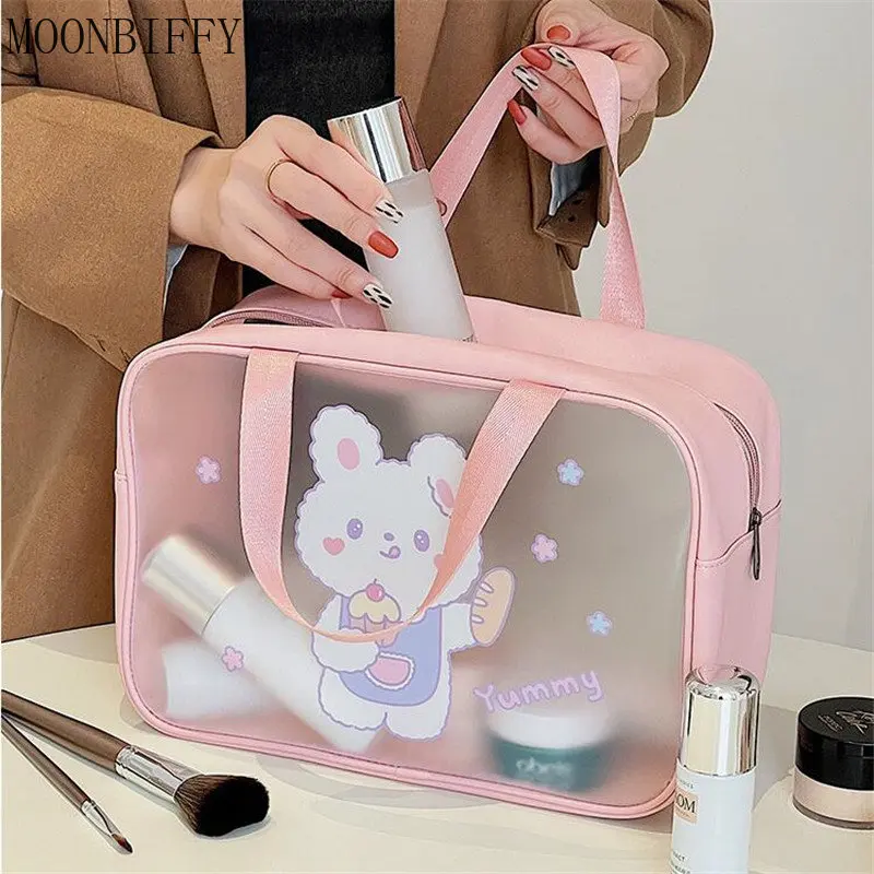 Travel Waterproof Portable Women Cosmetic Bag Organizer PVC Toiletry Makeup Wash Beauty Case Female PU Storage Make Up Handbags
Travel Waterproof Portable Women Cosmetic Bag Organizer PVC Toiletry Makeup Wash Beauty Case Female PU Storage Make Up Handbags