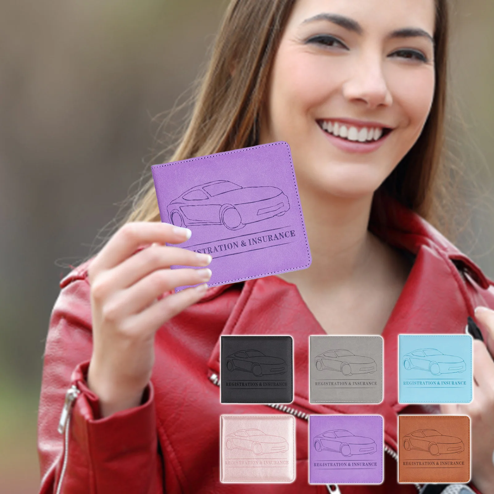 Car Registration And Insurance Holder Car Document Holder Car Registration Holder With 4 Pocket PU Leather Vehicle Glove Box
Car Registration And Insurance Holder Car Document Holder Car Registration Holder With 4 Pocket PU Leather Vehicle Glove Box