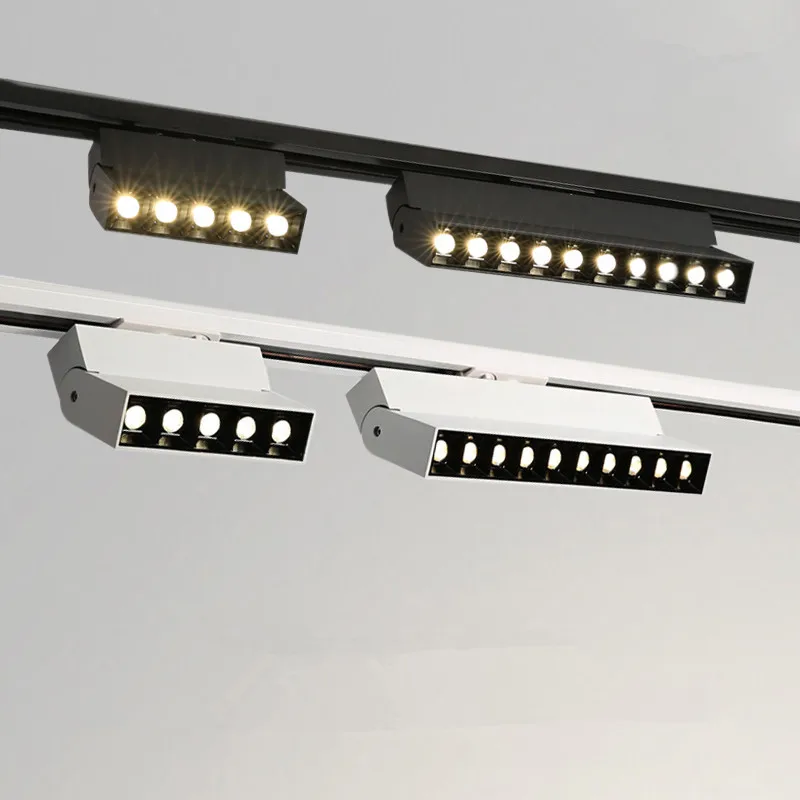Dimmable LED Track Light Ceiling Lamp Aluminum 5x2W 10x2W AC85-265V for Home Shop Stores Linear Lighting Floodlight Rail Lamps
Dimmable LED Track Light Ceiling Lamp Aluminum 5x2W 10x2W AC85-265V for Home Shop Stores Linear Lighting Floodlight Rail Lamps