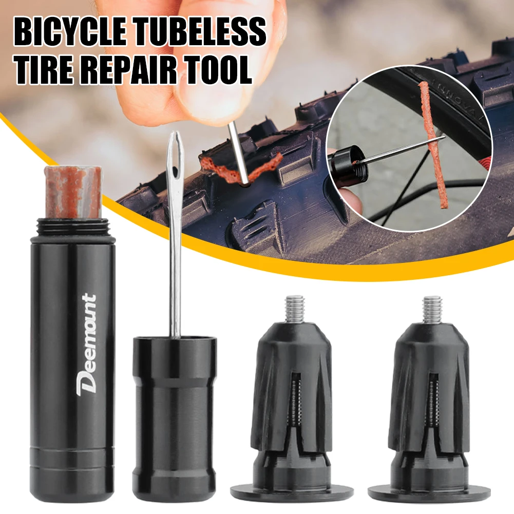Bicycle Tubeless Tire Repair Tool Urgent Tire Repair Kit With Rubber Stripes Handlebar Tyre Drill Puncture Plug Bike Accessories
Bicycle Tubeless Tire Repair Tool Urgent Tire Repair Kit With Rubber Stripes Handlebar Tyre Drill Puncture Plug Bike Accessories