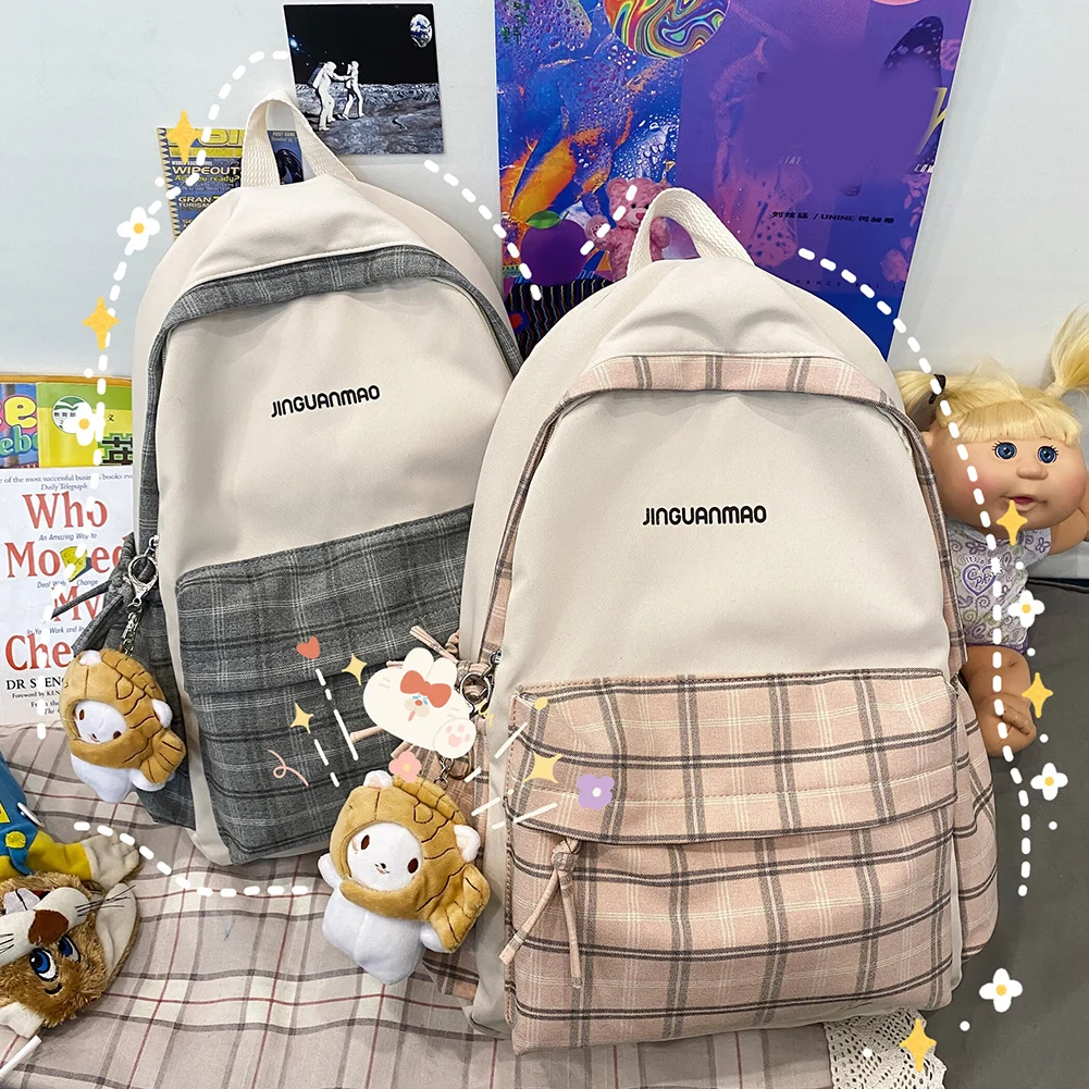 Casual Backpack Retro Student Backpack Cute Pendant Rucksack Girls School Bag Large Capacity Female Cute Knapsack Mochila
Casual Backpack Retro Student Backpack Cute Pendant Rucksack Girls School Bag Large Capacity Female Cute Knapsack Mochila