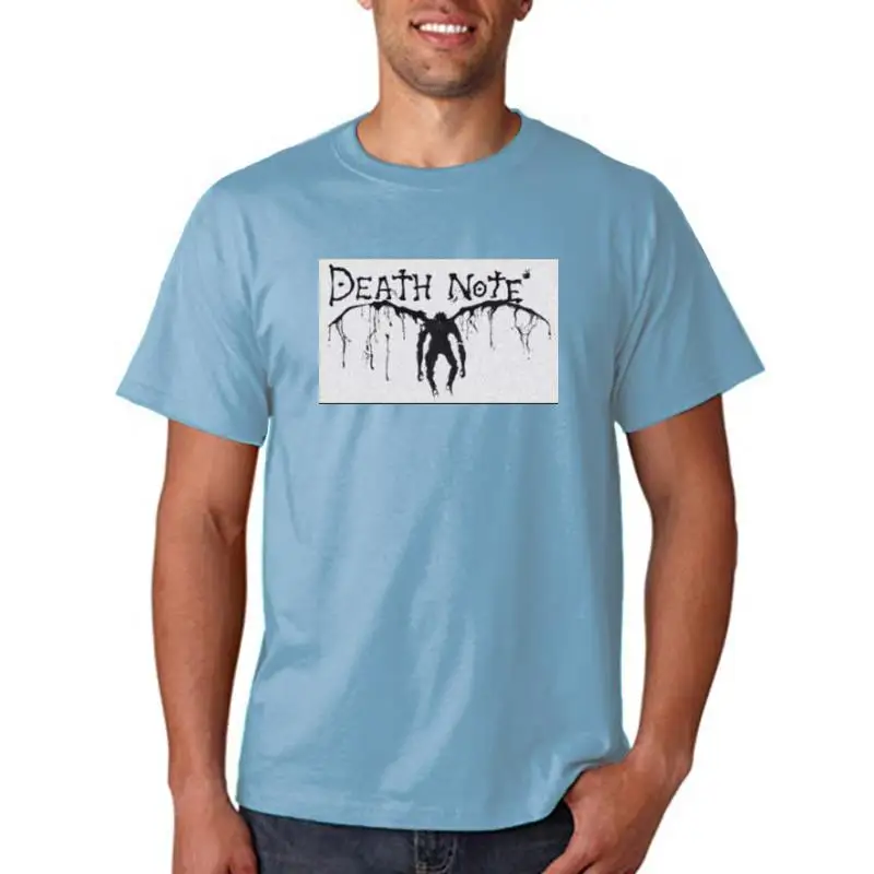 

Death Note Death-ink T-Shirt T Shirt Men Kawaii Tops Cartoon T-shirt Karate Graphic Tees Tee Shirt Unisex Harajuku Shirt Male