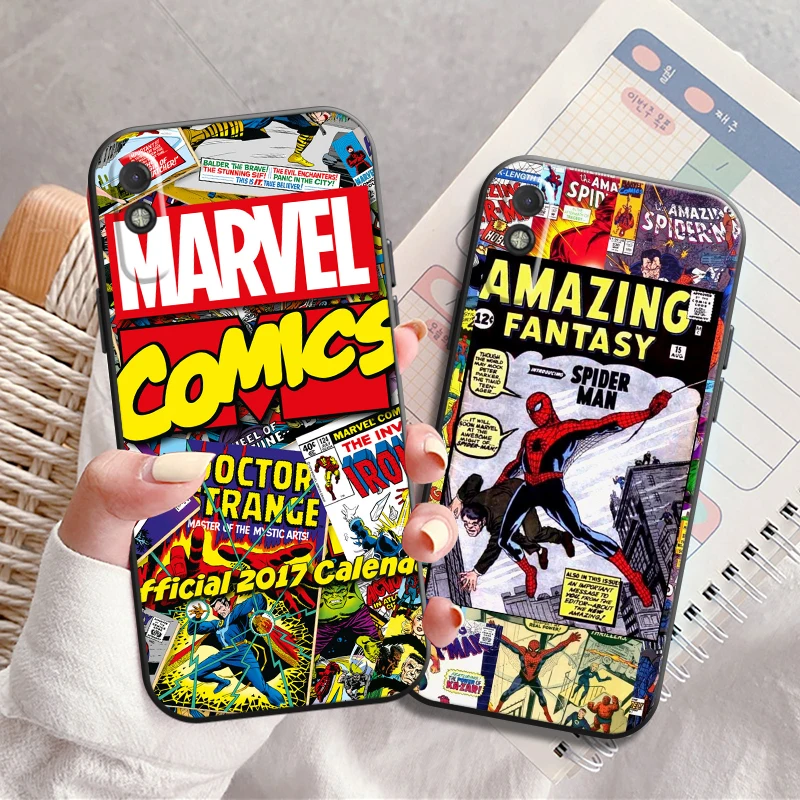 Marvel Comics Logo Phone Case For Xiaomi Redmi 7 8 9 9A 9C 9T Note 9 9T 9S 10 10 Pro 10S Back Soft Carcasa Silicone Cover Funda
Marvel Comics Logo Phone Case For Xiaomi Redmi 7 8 9 9A 9C 9T Note 9 9T 9S 10 10 Pro 10S Back Soft Carcasa Silicone Cover Funda