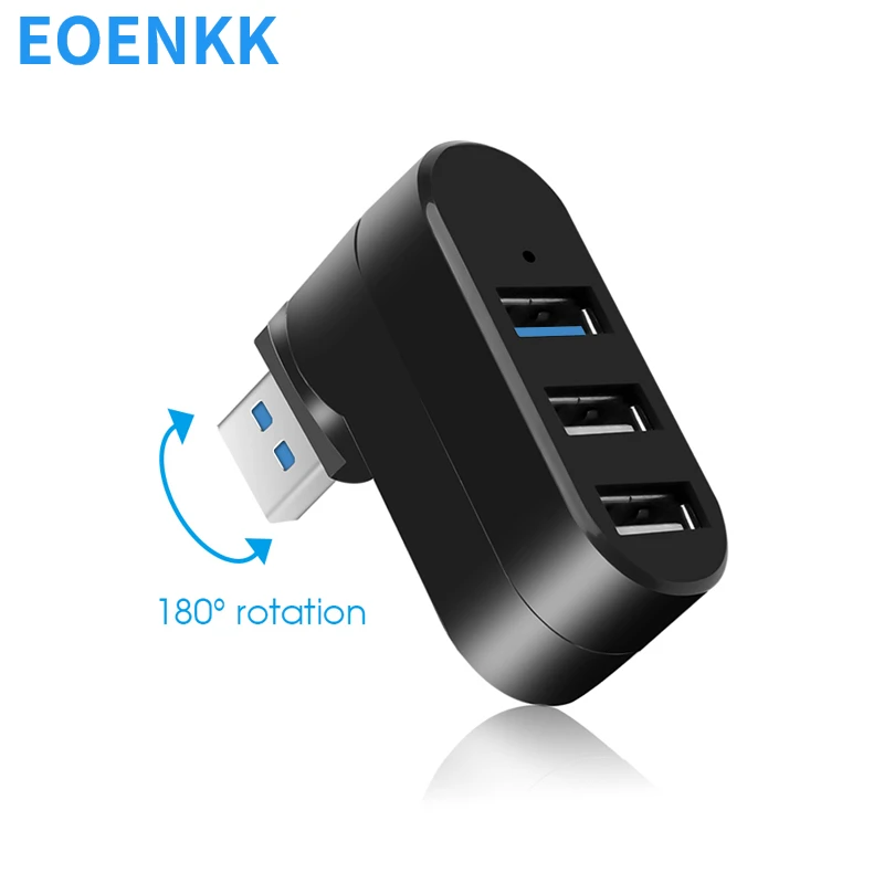 USB Hub 3.0 Adapter Rotate High Speed U Disk Reader Splitter 3 Ports USB 2.0 for Computer PC Laptop Mac Mini Accessories
USB Hub 3.0 Adapter Rotate High Speed U Disk Reader Splitter 3 Ports USB 2.0 for Computer PC Laptop Mac Mini Accessories
