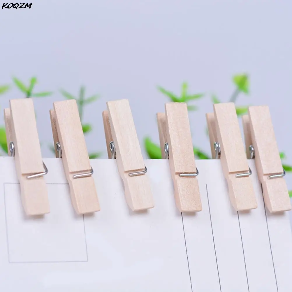 50Pcs/Bag Mini Natural Wooden Clip 2.5CM Log Wood Environmental Protection Small Clothespin Cloth Photo Paper Peg Craft Clips
50Pcs/Bag Mini Natural Wooden Clip 2.5CM Log Wood Environmental Protection Small Clothespin Cloth Photo Paper Peg Craft Clips