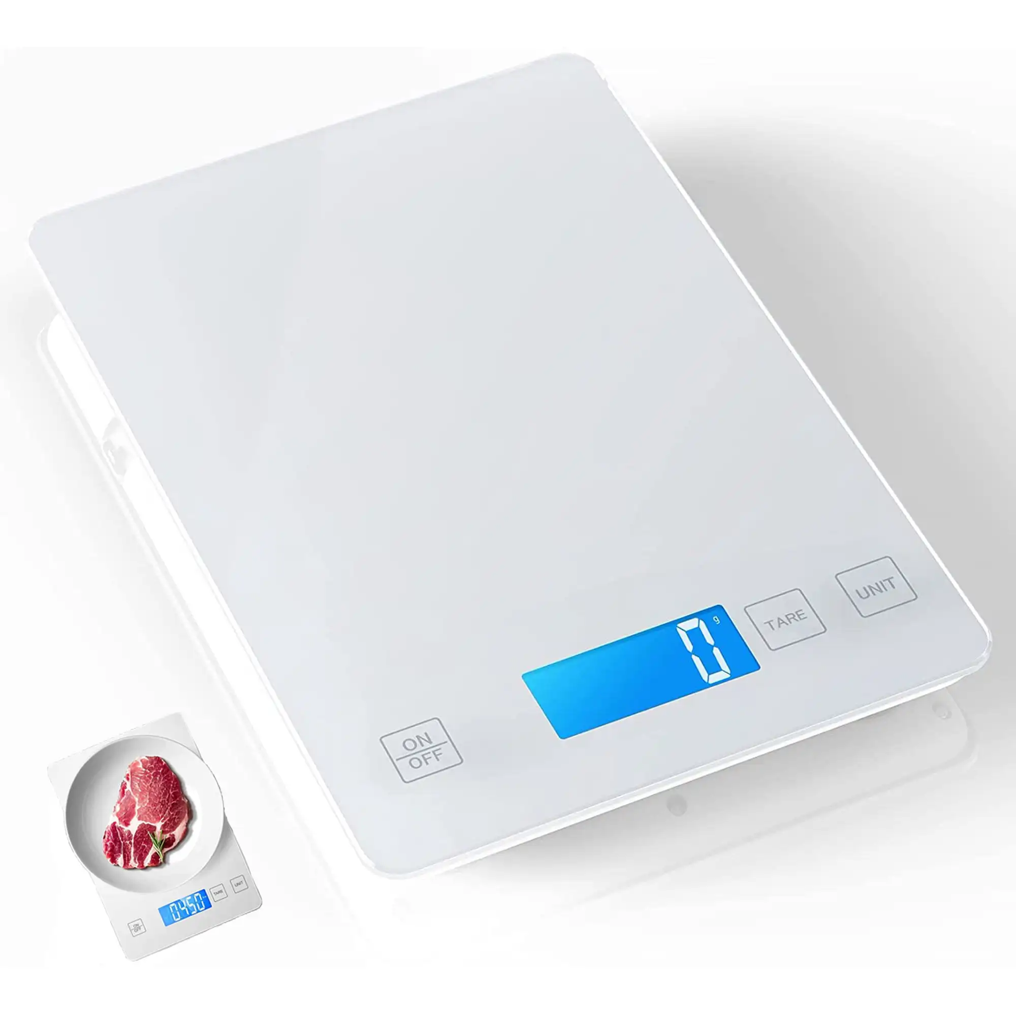 Kitchen Scale, 22lbs Digital Food Scale for Cooking and Baking 1g/0.1oz Precise Graduation
Kitchen Scale, 22lbs Digital Food Scale for Cooking and Baking 1g/0.1oz Precise Graduation