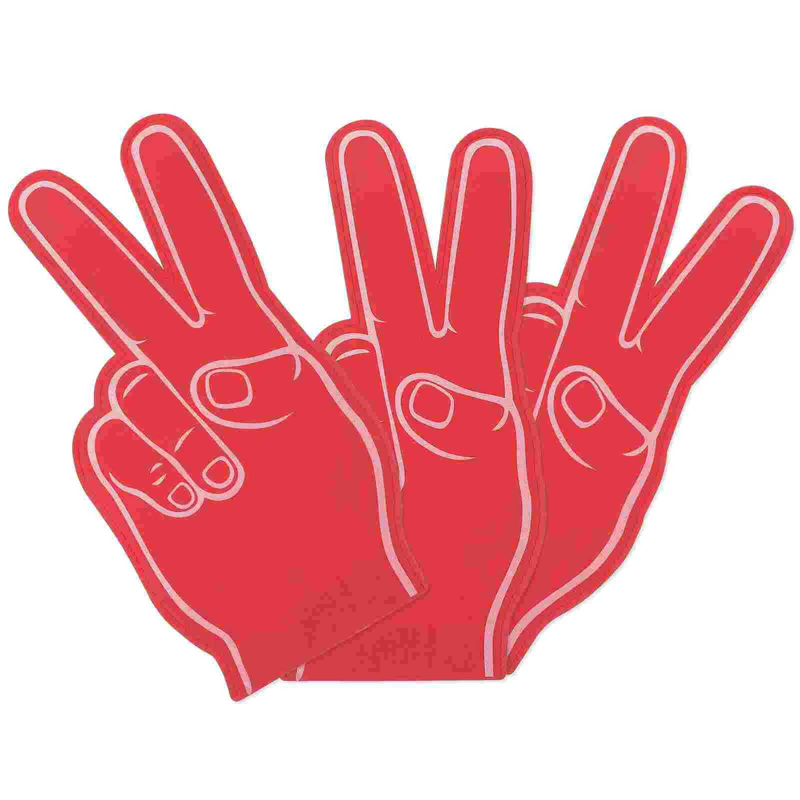 3 Pcs Gloves Foam Fingers Child Kids Football Party Noise Makers Eva Sporting Events
3 Pcs Gloves Foam Fingers Child Kids Football Party Noise Makers Eva Sporting Events