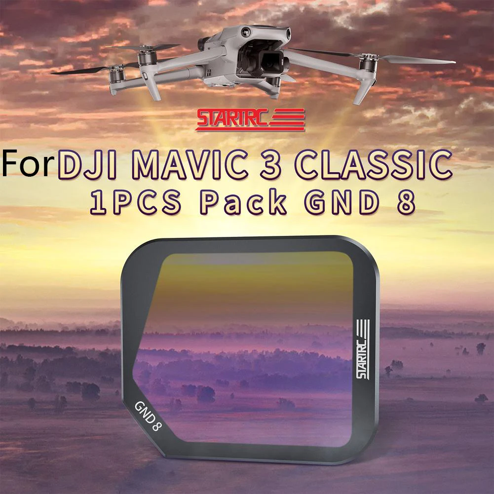 Фильтр объектива GND8, Сменный объектив камеры, совместимый с Dji Mavic 3 Classic Youth Edition, аксессуары для дрона
Фильтр объектива GND8, Сменный объектив камеры, совместимый с Dji Mavic 3 Classic Youth Edition, аксессуары для дрона
